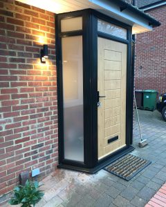 Glazed Panels On Front Door