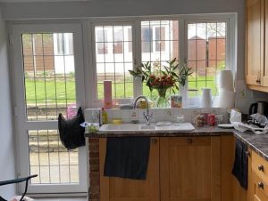 Before Picture Window Installation