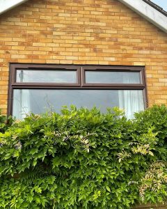 uPVC Windows in Brown