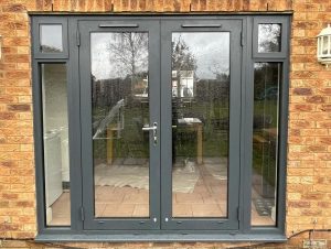 Aluminium French Door Installation