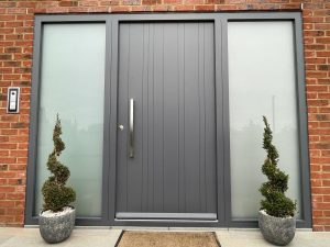 Grey Front Door