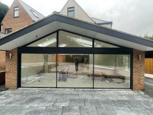 Black Sliding Doors