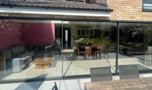 outside view of sliding doors