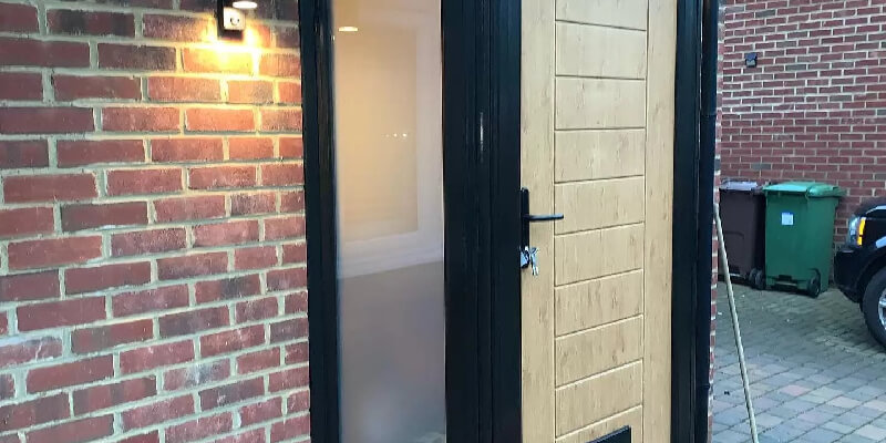 Solid Window Door