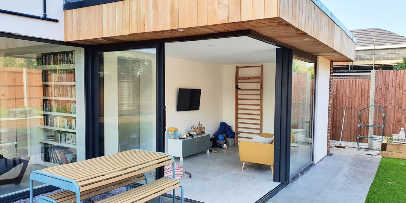 open conservatory in Harpenden