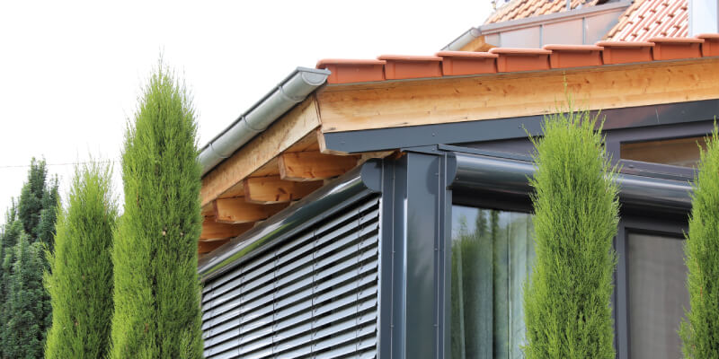 corner of roof