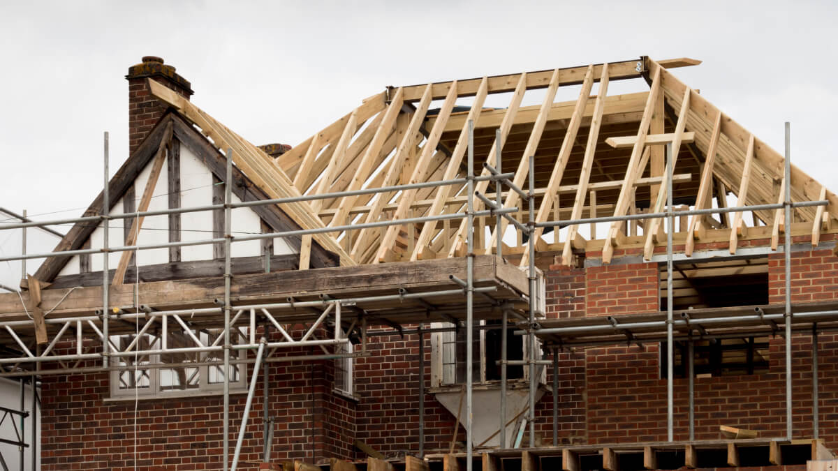 Loft Conversion in progress